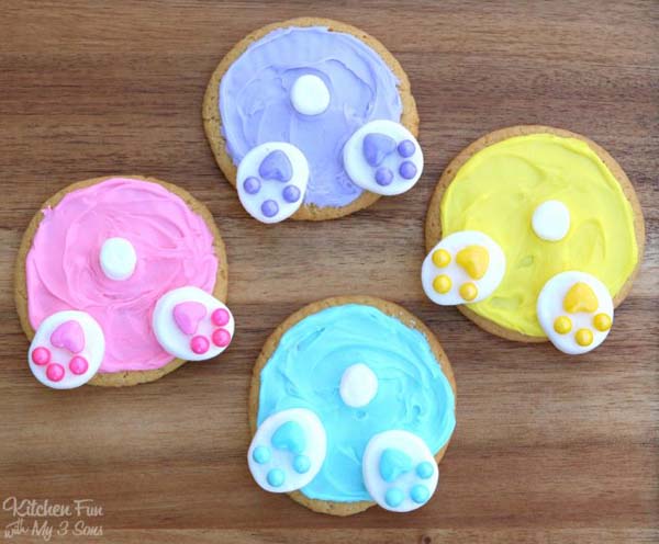 Bunny Butt Cookies #Easter #desserts #recipes #trendypins