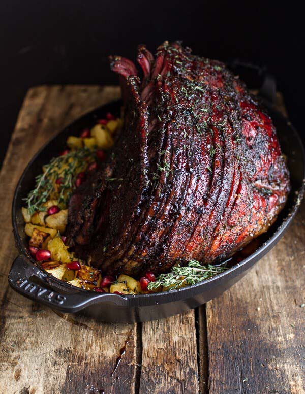 Chipotle Pineapple Jerk Glazed Ham #Easter #dinner #recipes #trendypins