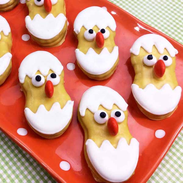 Easter Chics #Easter #desserts #recipes #trendypins