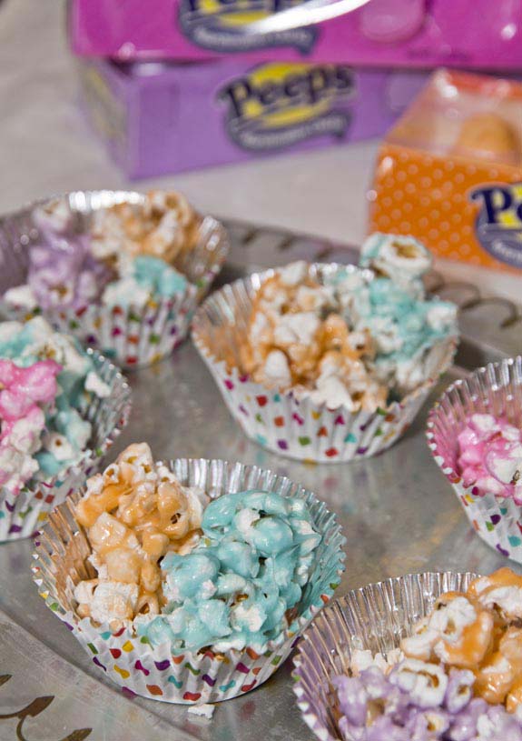 Peeps Popcorn #Easter #treats #recipes #trendypins