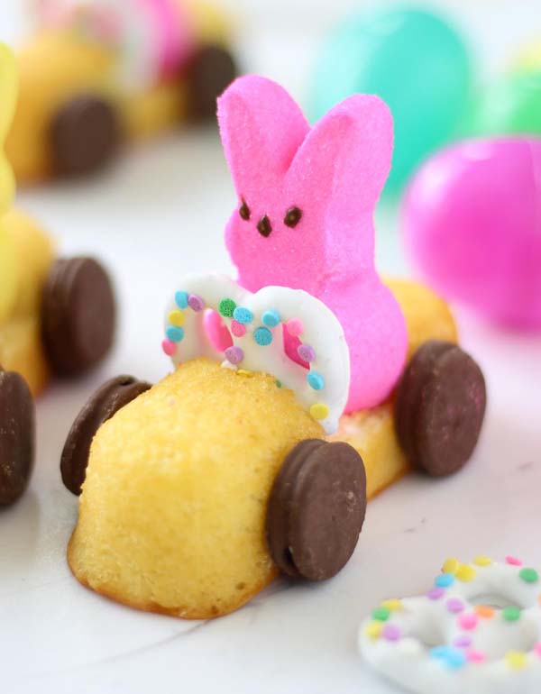 Race Car Peeps #Easter #treats #recipes #trendypins