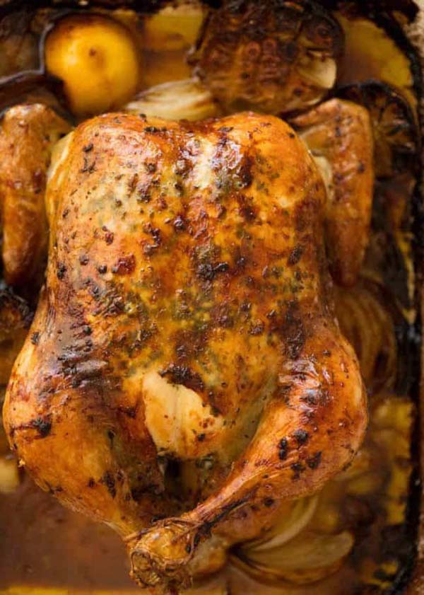 Roast Chicken #Easter #dinner #recipes #trendypins