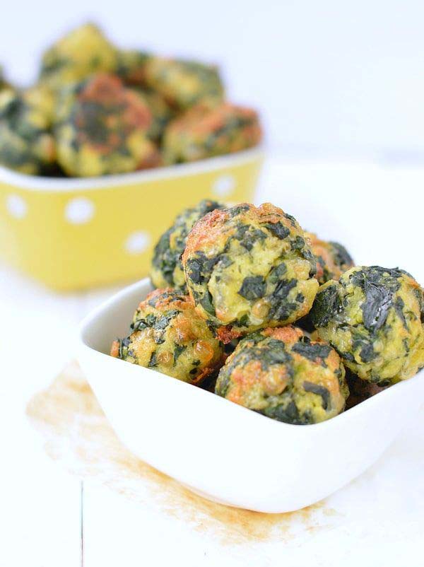 Spinach And Cheese Balls #Easter #dinner #recipes #trendypins