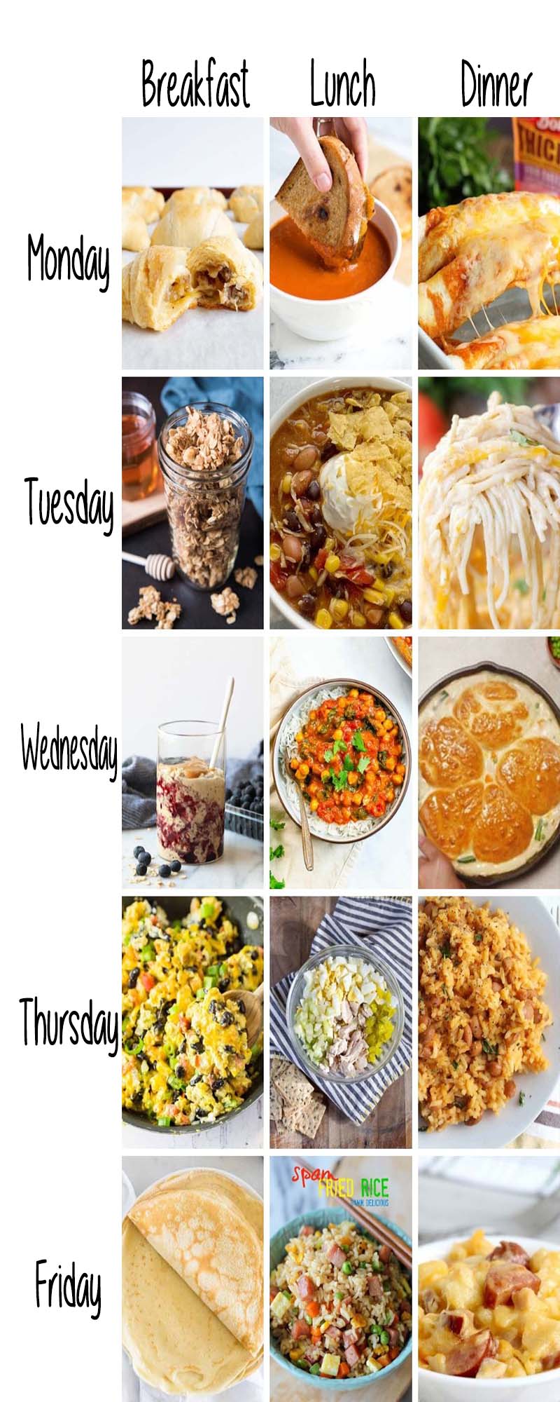 3rd Week Pantry Meal Plan #meal #pantry #plan #trendypins