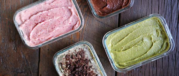 One-Ingredient Banana Ice Cream & 4 Flavors #pantry #staple #recipes #trendypins