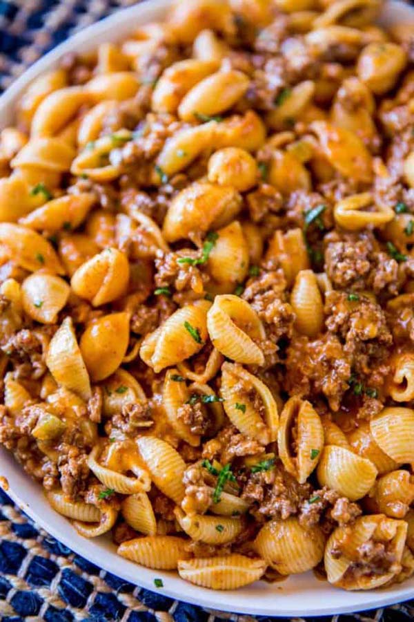 Cheesy Taco Pasta #meal #pantry #plan #trendypins