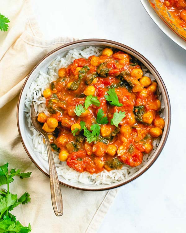 Chickpea Curry #meal #pantry #plan #trendypins