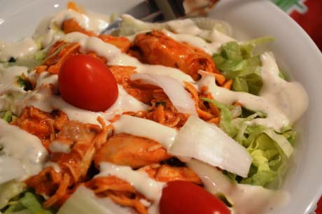 Crock Pot Buffalo Ranch Chicken #meal #freezer #recipes #trendypins