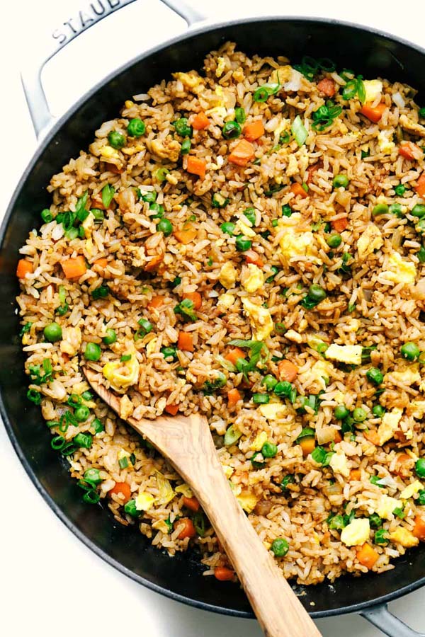 Easy Fried Rice #pantry #staple #recipes #trendypins