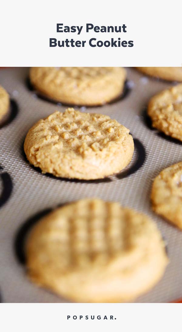 Easy Peanut Butter Cookies #pantry #staple #recipes #trendypins