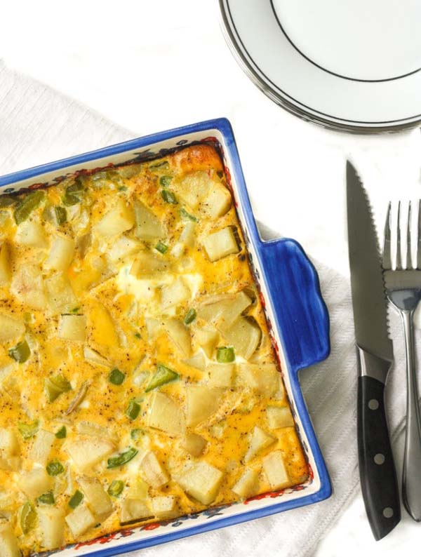 Egg and Potato Breakfast Casserole #pantry #staple #recipes #trendypins