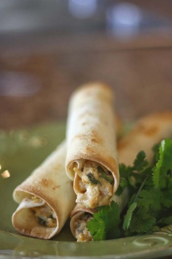 Freezer Chicken Taquitos #meal #freezer #recipes #trendypins