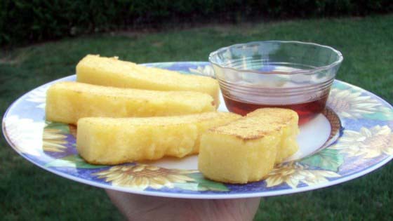 Fried Cornmeal Mush #pantry #staple #recipes #trendypins