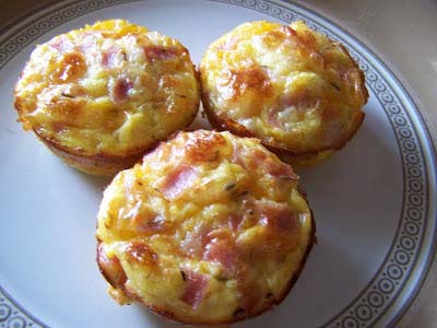 Ham Egg and Cheese Muffins #meal #freezer #recipes #trendypins