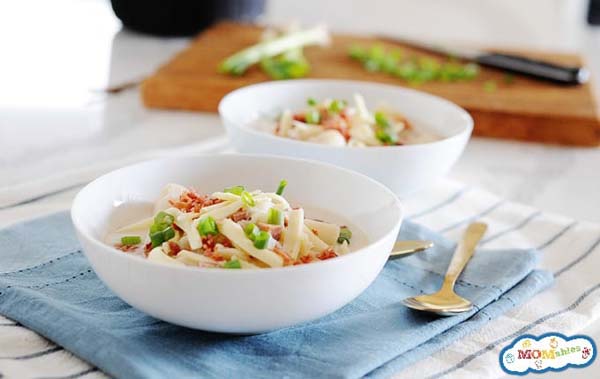 Loaded Baked Potato Soup #meal #freezer #recipes #trendypins