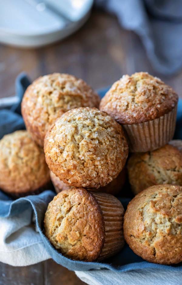 Maple Brown Sugar Oatmeal Muffins #meal #pantry #plan #trendypins