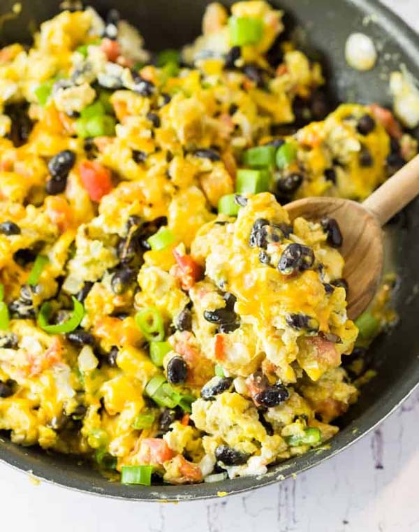 Mexican Egg Scramble #meal #pantry #plan #trendypins