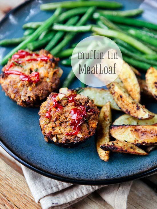 Muffin Tin Meatloaf #meal #freezer #recipes #trendypins