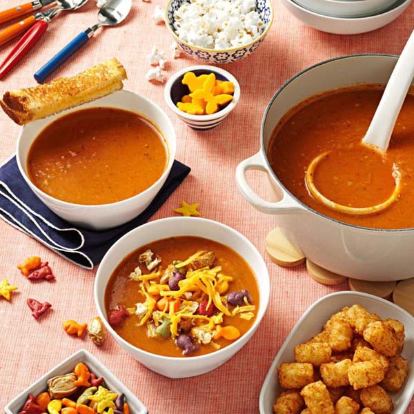 Simple Tomato Soup #pantry #staple #recipes #trendypins