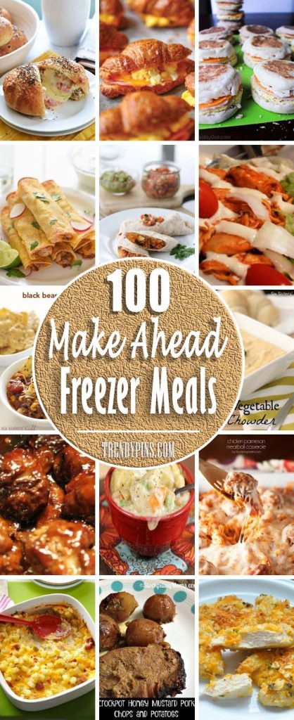 100 Make Ahead Freezer Meals
