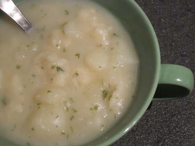 1930's Potato Soup and Biscuits #recipes #depression era #meals #trendypins