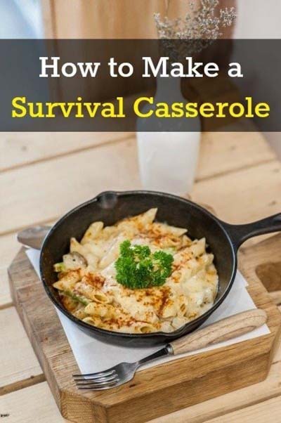 Survival Casserole #recipes #depression era #meals #trendypins