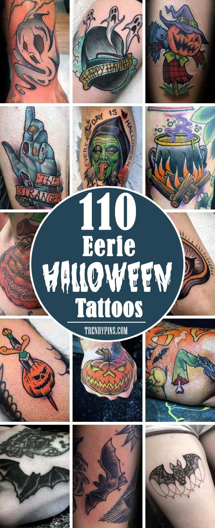 There is no better way to commemorate Halloween than by getting a Halloween-themed tattoo.