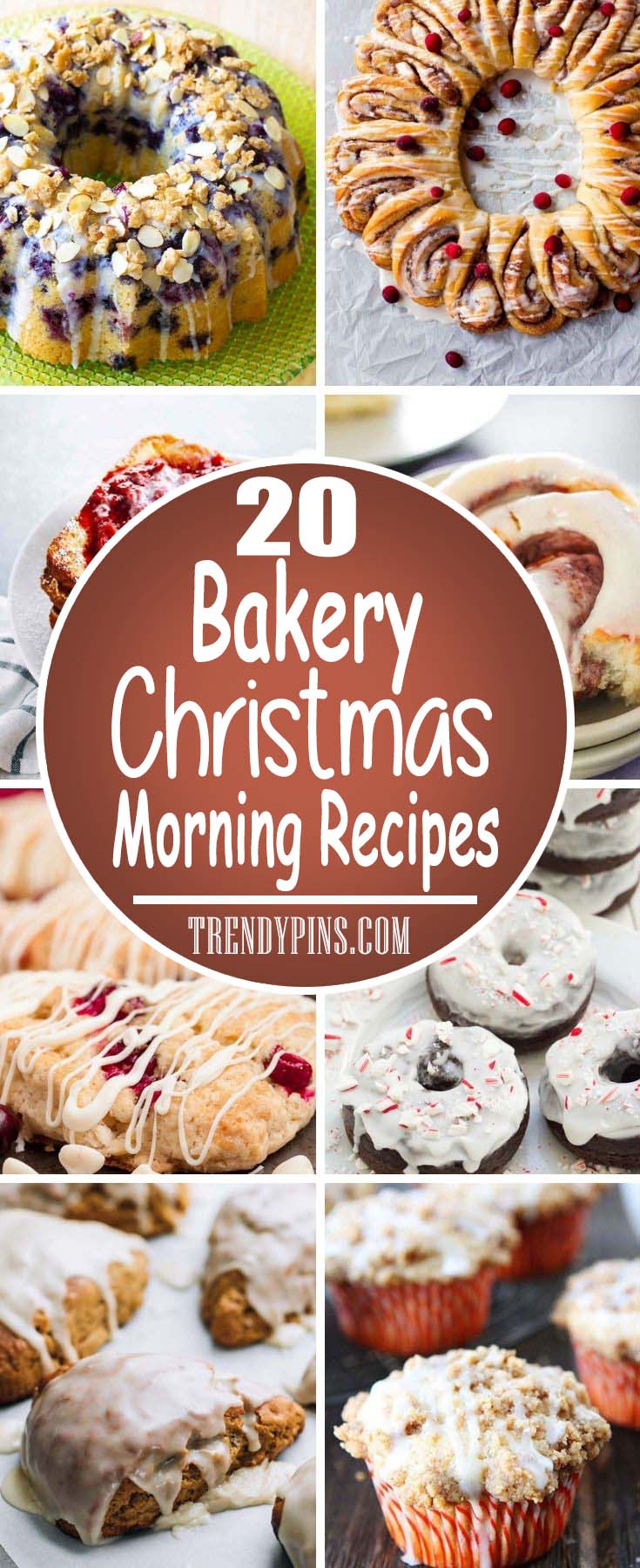 20 Bakery Christmas Morning Recipes #Christmas #breakfast #recipes #trendypins