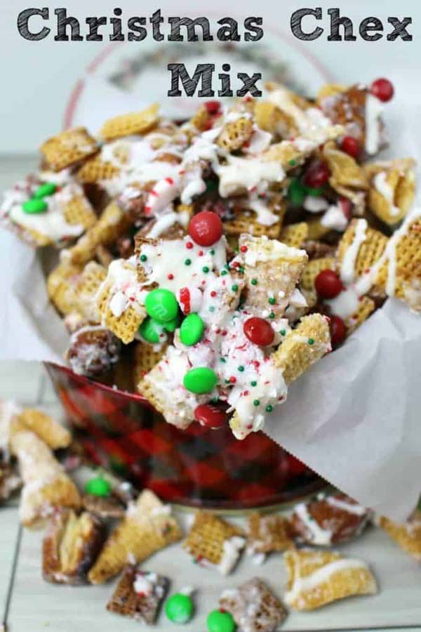 Chex Mix Christmas Crack #Christmas #food #gifts #trendypins