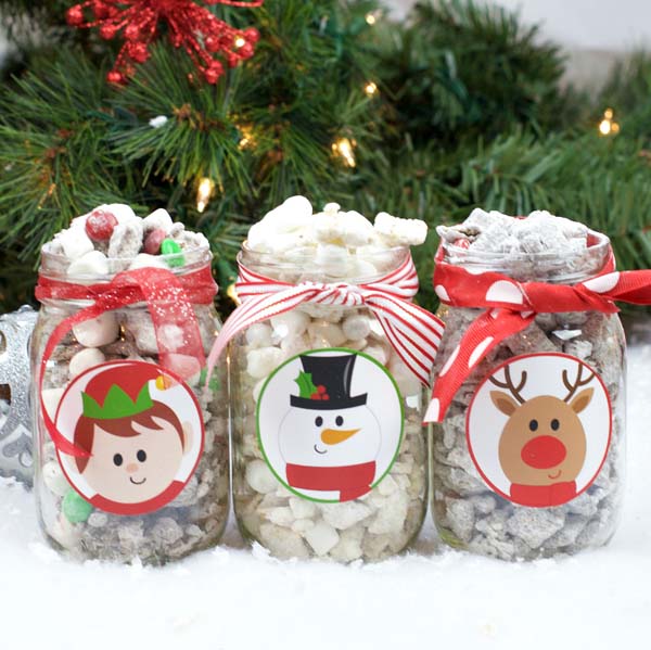 Christmas Muddy Buddies #Christmas #food #gifts #trendypins