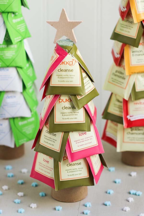 Christmas Tea Trees #Christmas #food #gifts #trendypins