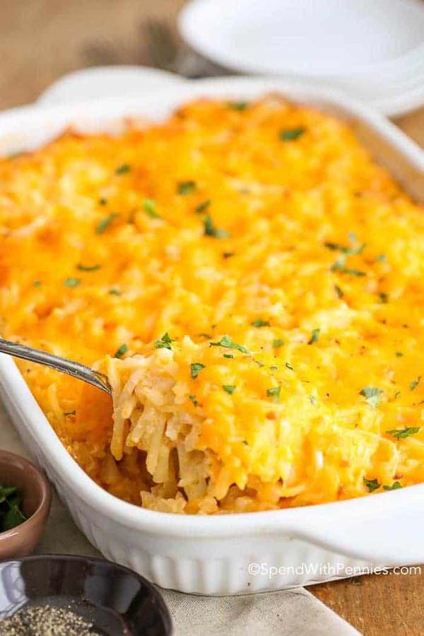 Copy Cat Cracker Barrel Casserole #Christmas #breakfast #casserole #trendypins