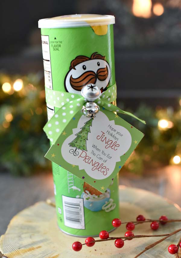 Pringles Christmas Gift #Christmas #food #gifts #trendypins