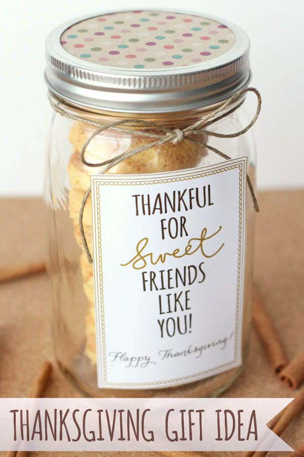 Thankful for Sweet Friends Gift Idea #Christmas #food #gifts #trendypins