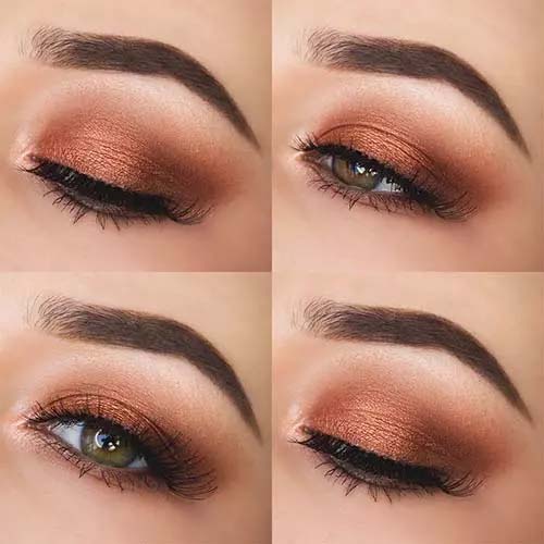 Rose Gold Eyes #makeup #beauty #trendypins