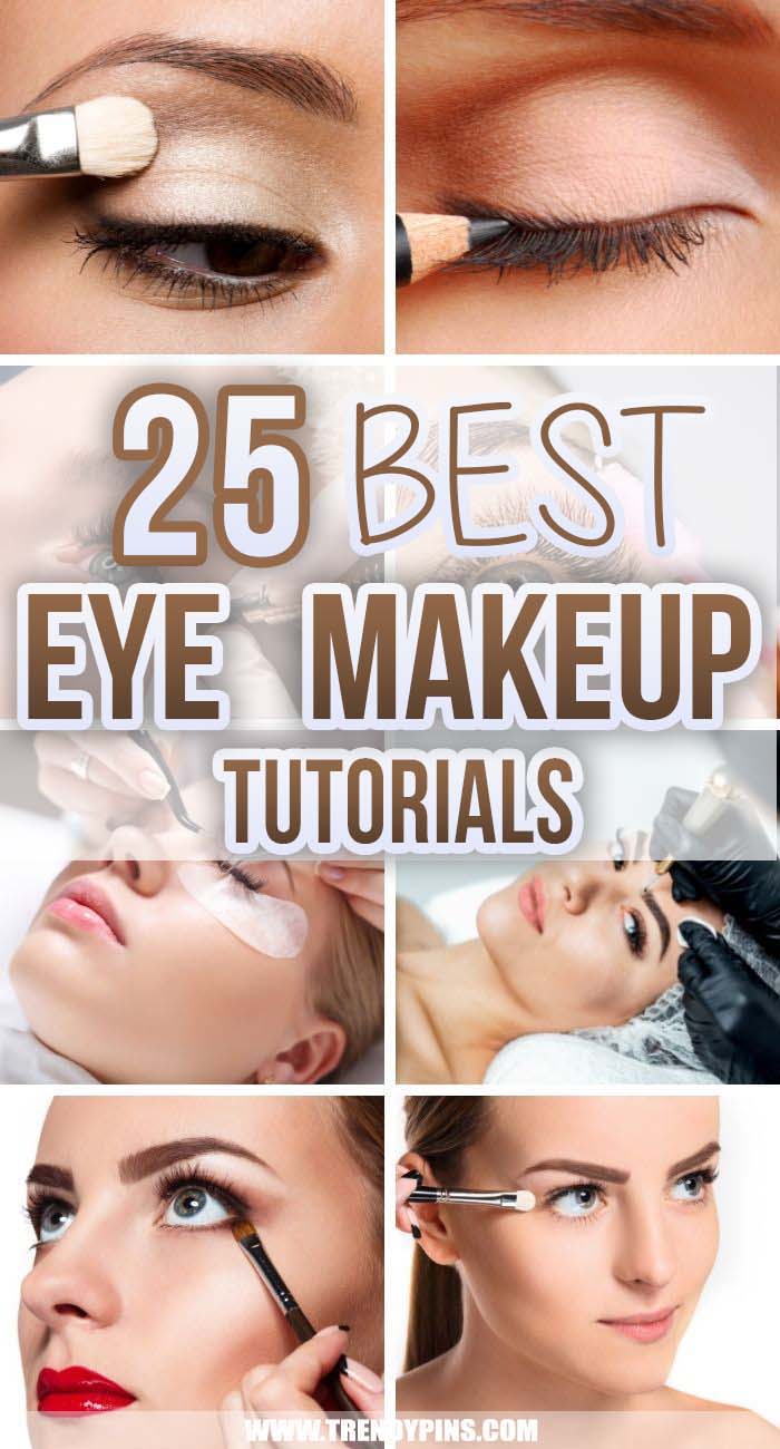 25 Best Eye Makeup Tutorials #makeup #beauty #trendypins