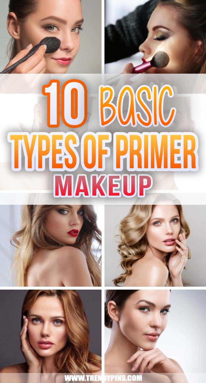 10 basic types of primer makeup #primermakeup #trendypins