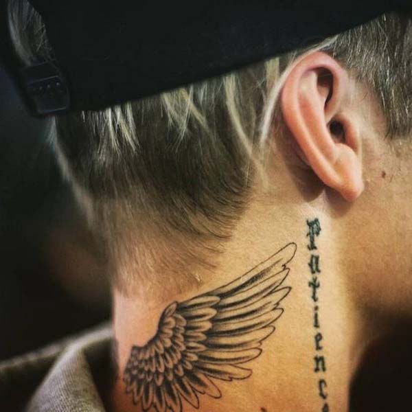 57.Wings Tattoo on the Back of Neck For Men #tattoos #necktattoos #trendypins