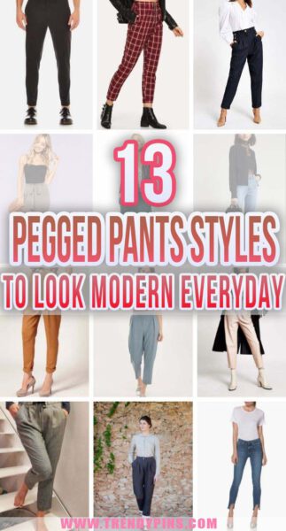 13 Pegged Pants Styles To Look Modern Everyday