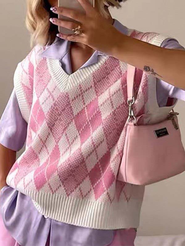 2. Argyle Knit #sweater #fashion #trendypins