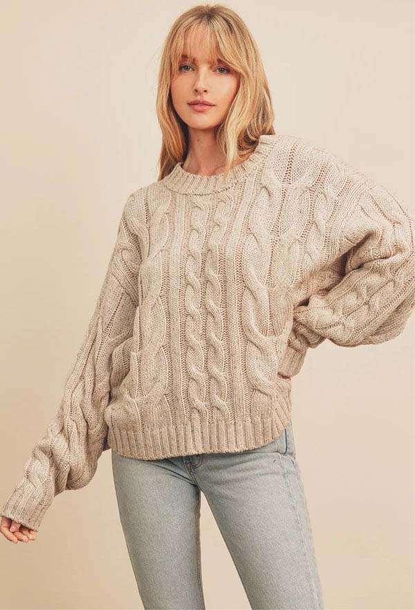 5. Cable Knit #sweater #fashion #trendypins