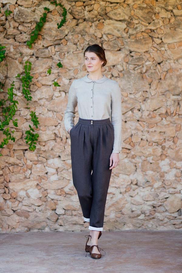 3. Classic Peg Leg Trousers #pants #fashion #trendypins