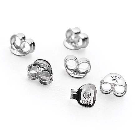Silver Backs #earrings #fashion #trendypins