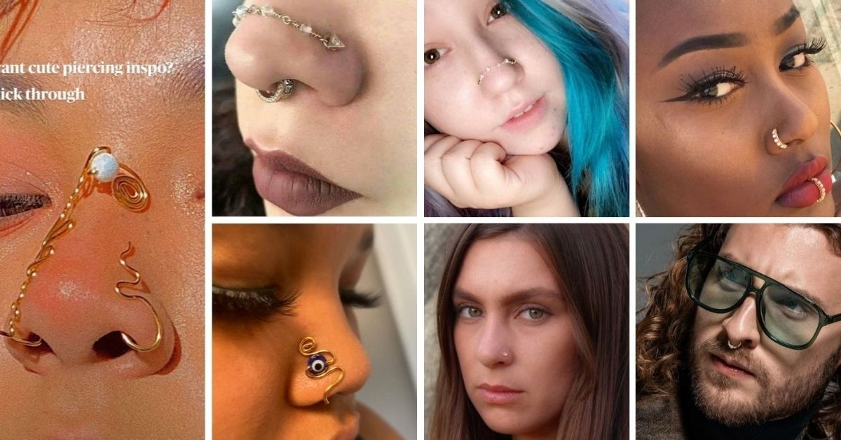 Types Of Nose Rings