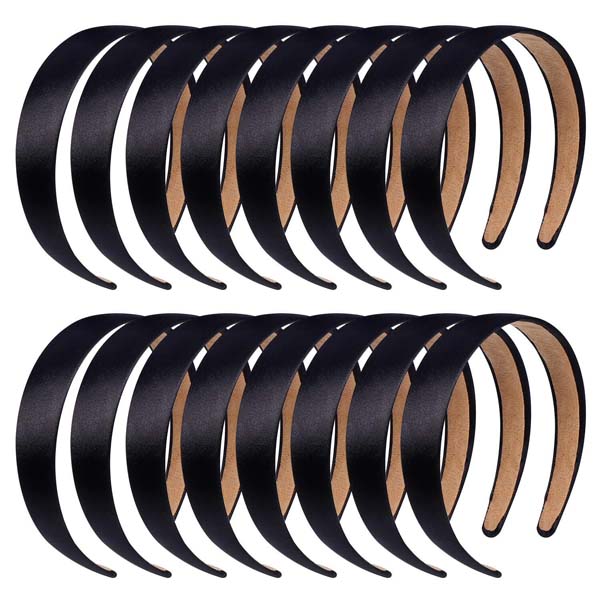 Black Satin Headband #headbands #fashion #trendypins