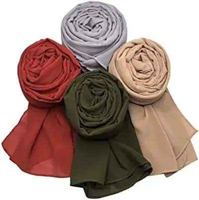 Chiffon Scarves #scarves #fashion #jewelry #trendypins