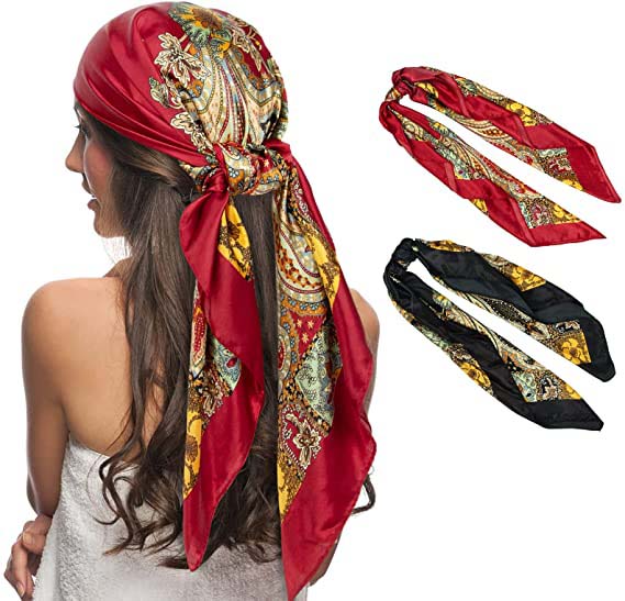 Headscarves For Women's Hair #scarves #fashion #jewelry #trendypins