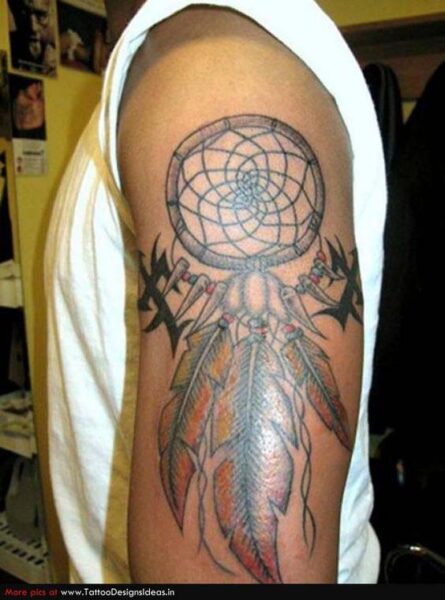 Dreamcatcher Tattoo For Men 4