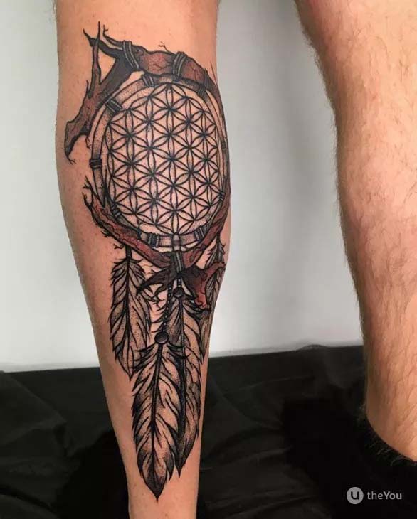 dream-catcher-tattoo-for-men-23 #trendypins