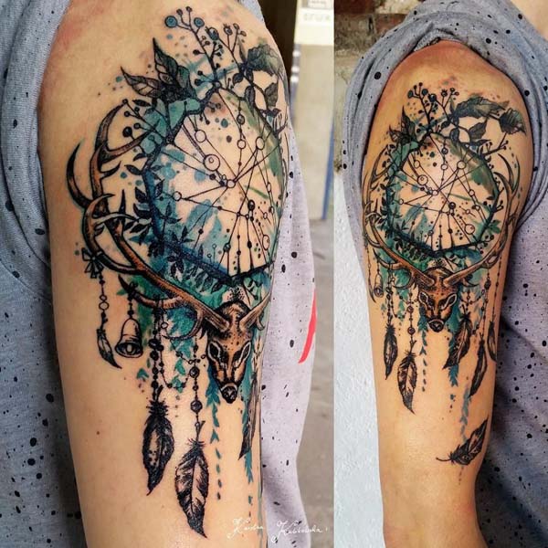 dream-catcher-tattoo-for-men-24 #trendypins